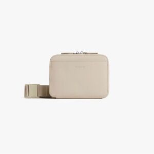 Monos Metro Belt Bag in Ivory (Vegan Leather)